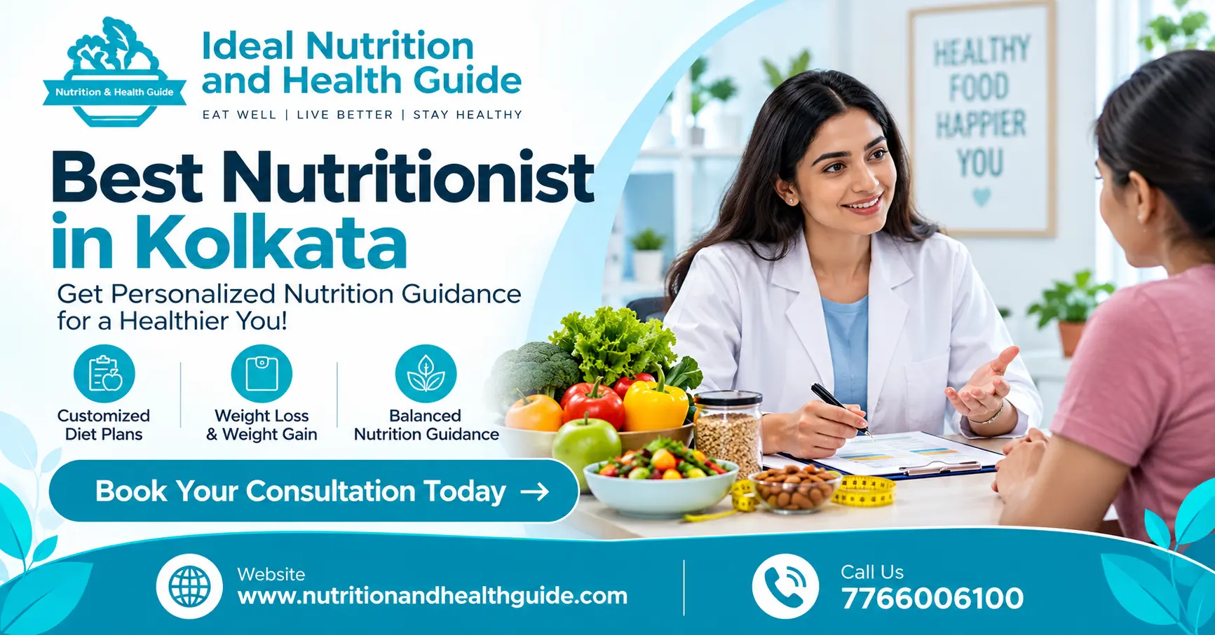 Best Nutritionist in Kolkata for Weight Loss & Muscle Gain